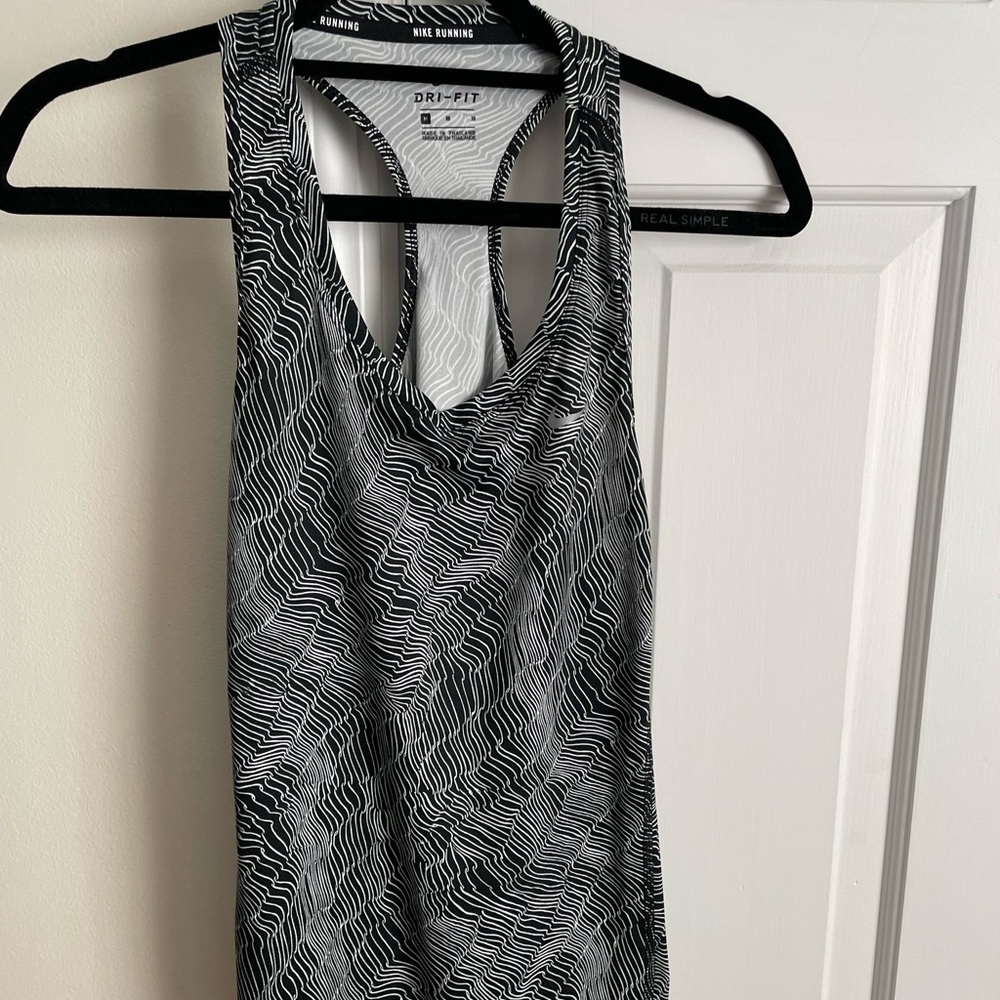 Nike racer back running top